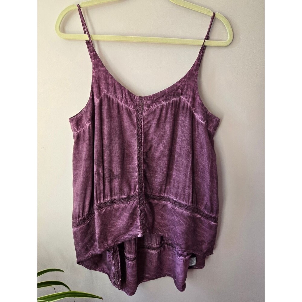 ✨ Hippie Laundry Boho Plum Crochet Lace Cami ✨